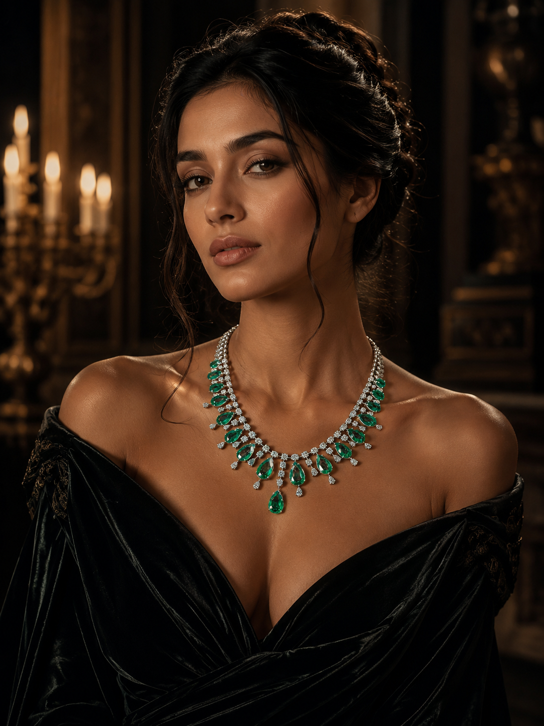 Emerald Reverie Necklace